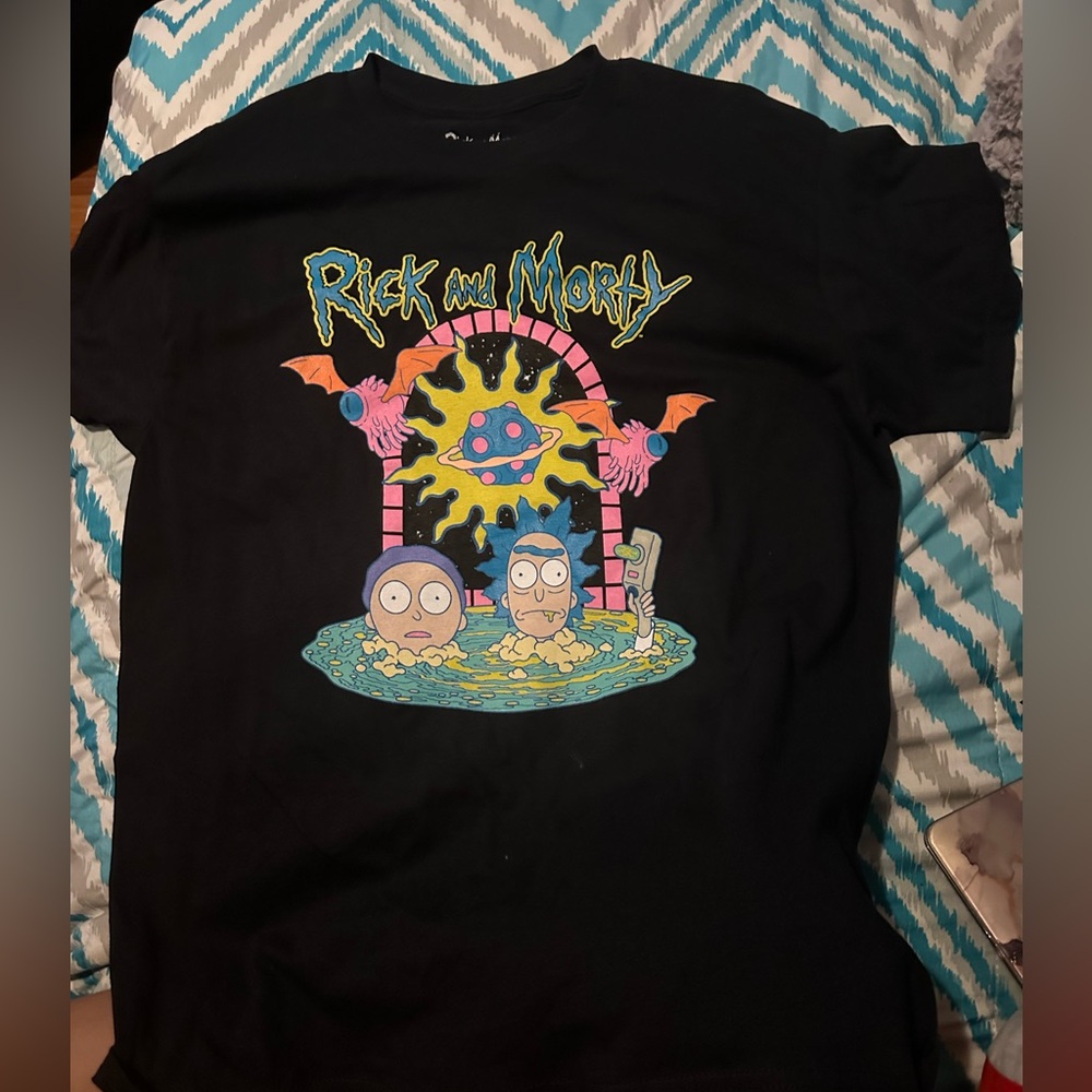 Rick and Morty short sleeve shirt